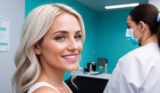 04372-492232327-1421-raw-photo-women-with-a-dazzling-white-smile-a-slav-undergoing-examination-against-the-backdrop-of-a-dental-office-bright-of-1